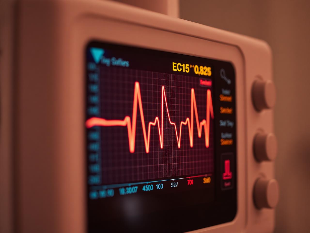 Cardiac monitoring equipment